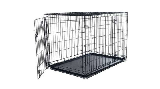 Εικόνα της Crate Μεταλλικό Μαύρο XXLarge (122 x 75 x 81cm)