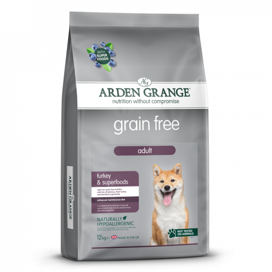 Εικόνα της Arden Grange Grain Free Adult Turkey & Superfood 2kg