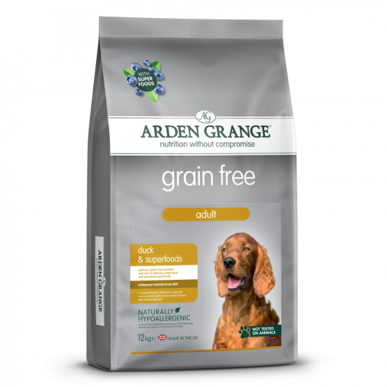 Εικόνα της Arden Grange Grain Free Adult Duck & Superfood 2kg