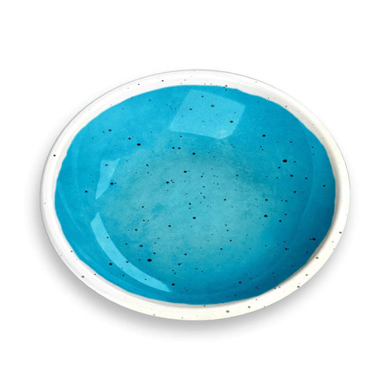 Εικόνα της TarHong Saucer Desert Was Speckle Blue 177ml