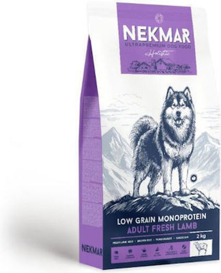 Εικόνα της Nekmar Low Grain Monoprotein Adult Φρέσκο Αρνί 2kg