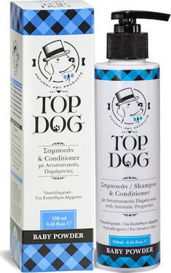 Εικόνα της Top Dog Υποαλλεργικό Σαμπουάν & Conditioner Baby Powder 250ml