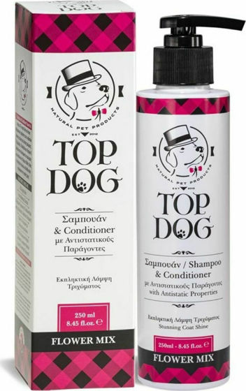 Εικόνα της Top Dog Υποαλλεργικό Σαμπουάν & Conditioner Flower Mix 250ml