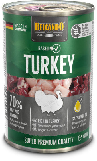 Εικόνα της Belcando Baseline Υγρή Τροφή Σκύλου Turkey 400gr