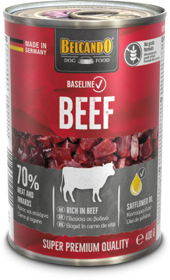 Εικόνα της Belcando Baseline Υγρή Τροφή Σκύλου Beef 400gr