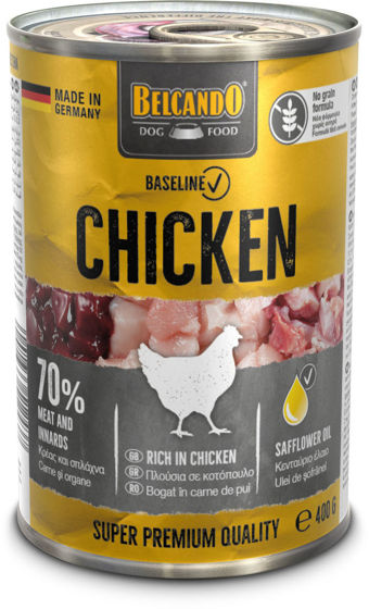 Εικόνα της Belcando Baseline Υγρή Τροφή Σκύλου Chicken 400gr