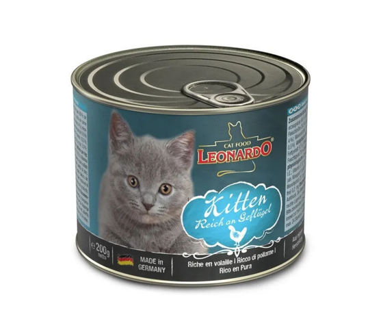 Εικόνα της Leonardo Κονσέρβα Kitten Κοτόπουλο 200gr