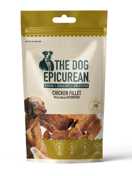 Εικόνα της The Dog Epicurean Φιλέτο Κοτόπουλου Για Σκύλους 100gr